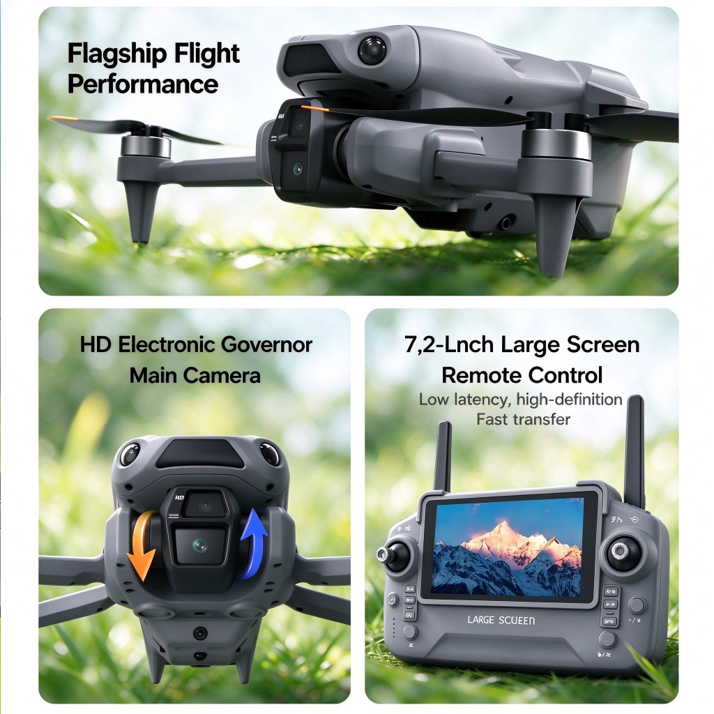 Новый профессиональный дрон LF – обзор и цена Drone Gimbal Case