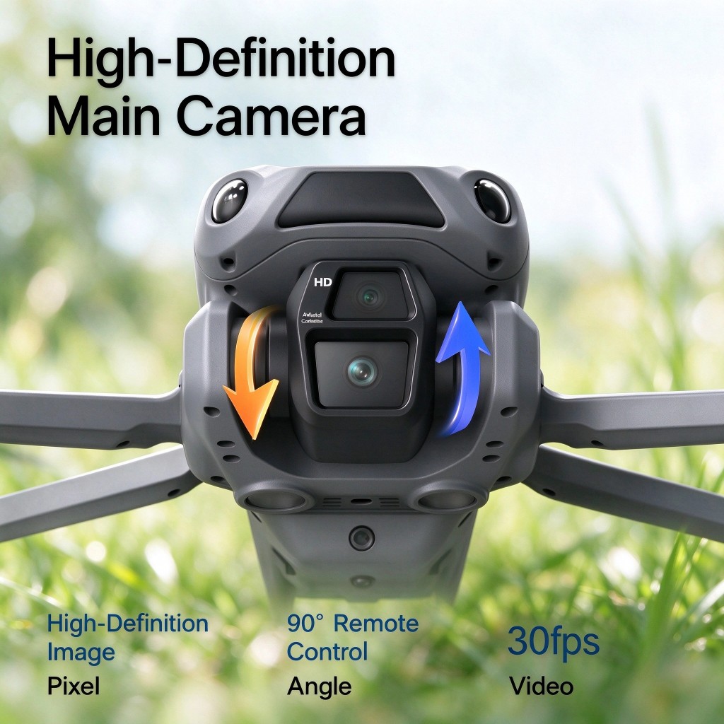 Новый профессиональный дрон LF – обзор и цена Drone Gimbal Case