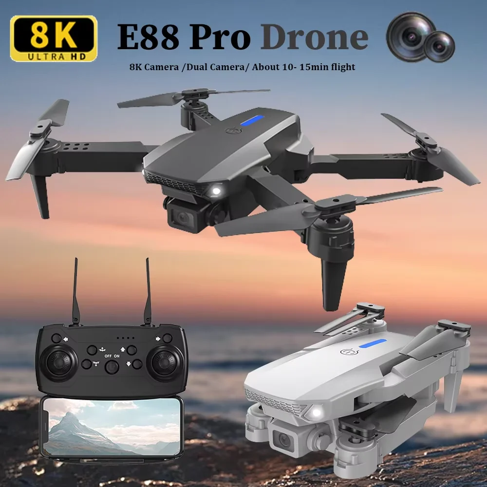 Профессиональный дрон E88 2025 – обзор и цена Eachine Drone E58